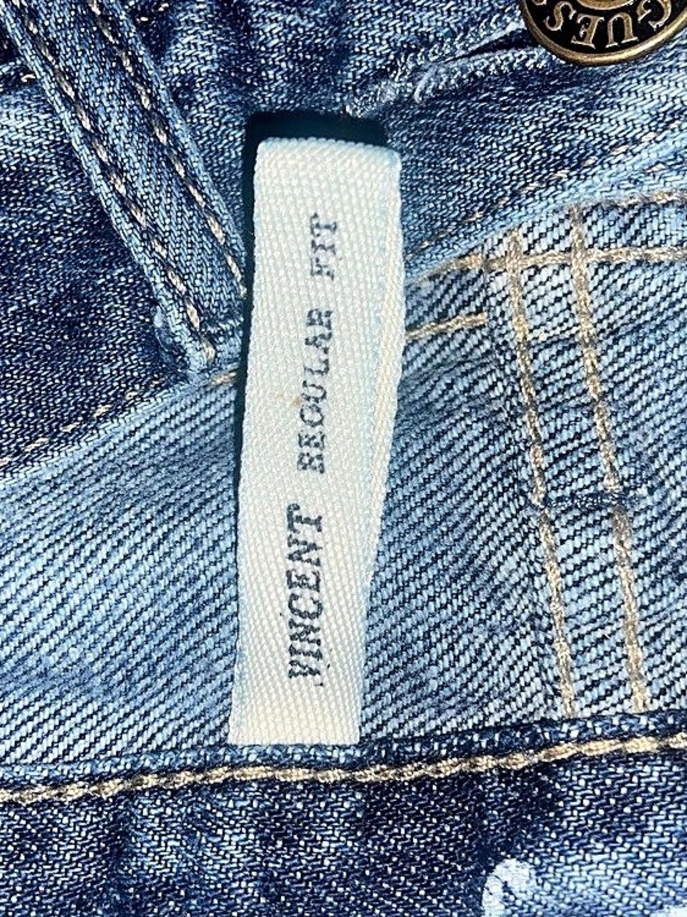 Guess Vincent Bronson flared Blue Jeans - Picture 4 of 5